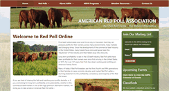 Desktop Screenshot of americanredpolls.com