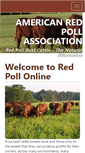 Mobile Screenshot of americanredpolls.com