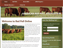 Tablet Screenshot of americanredpolls.com